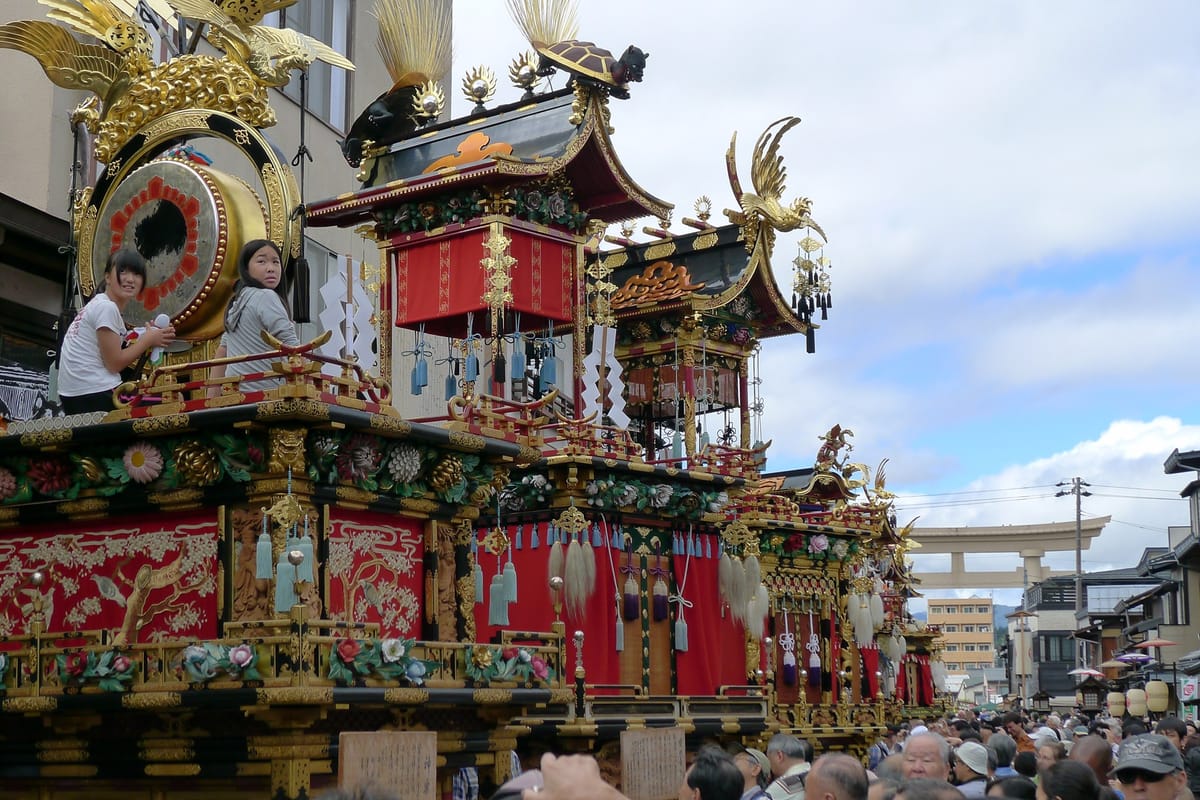 Takayama’s Yatai will be a highlight of the Parade of Lights