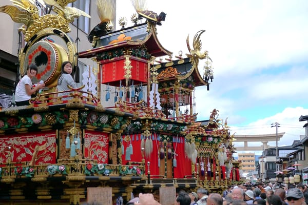 Takayama’s Yatai will be a highlight of the Parade of Lights