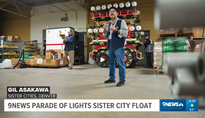 9NEWS Highlights Historic Debut of Takayama's Yatai Float in Denver’s Parade of Lights